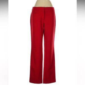 Ann Taylor Bold Red Pants
